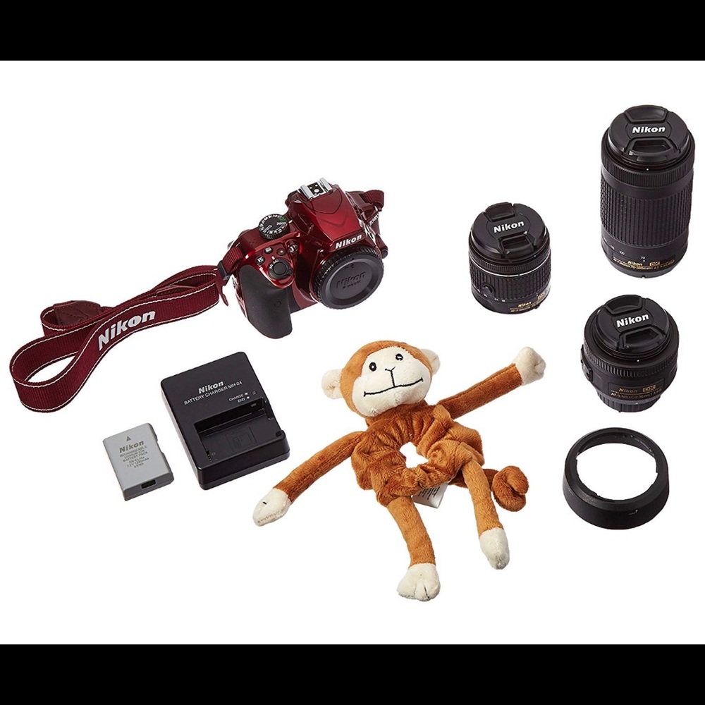 Nikon D3400 Triple Lens Kit & Camera